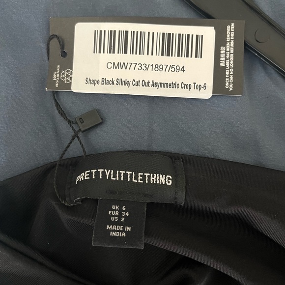 BNWT black croptop - Picture 3 of 3